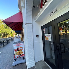 Raising-Canes-Building-Pressure-Washing-in-Charlottesville 0